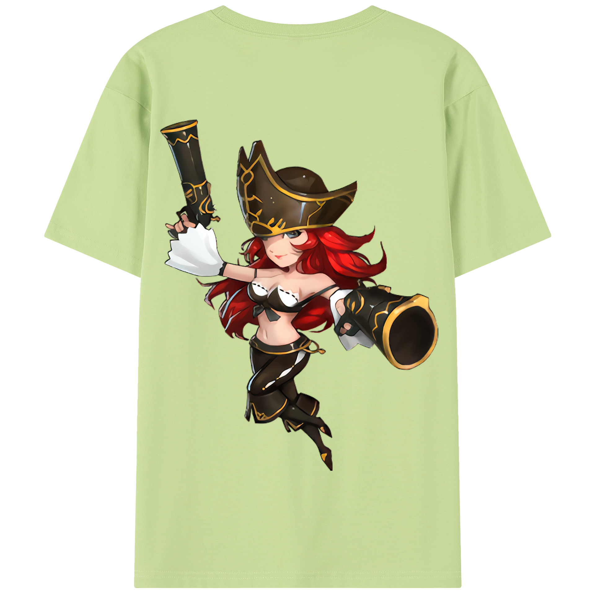 リーグ・オブ・レジェンド League of Legends LOL 綿100％半袖Tシャツ（背面プリント）